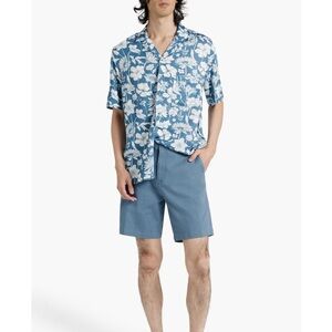 BNWT Onia floral pattern button up shirt XL